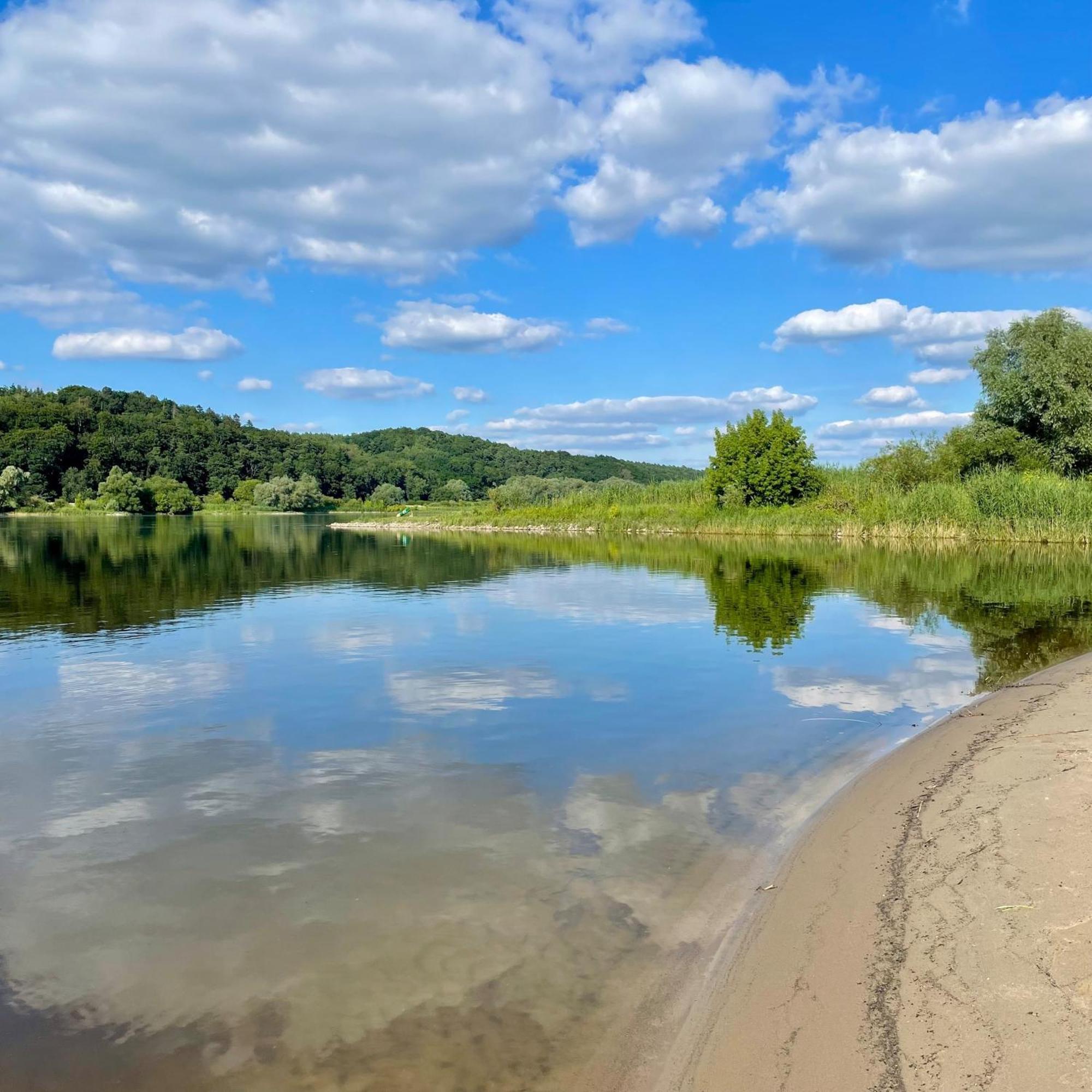 Вилла 208-Tiny House An Der Elbe Mit Blick Ins Gruene Блеккеде Экстерьер фото